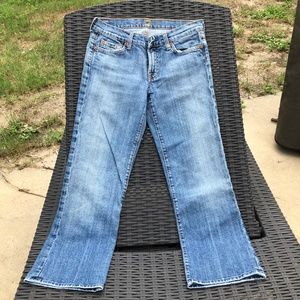 7 For All Mankind Jeans - 7 for all Mankind MNE Crop Signature Size 27 7 For All Mankind Jeans - 7 for all Mankind MNE Crop Signature Size 27